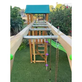 מתקן נינג’ה לילדים משולב טיפוס וגלישה 242349 מבית CITYSPORT תוצרת ספרד