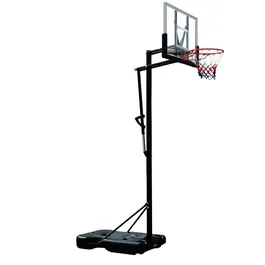 מתקן סל מקצועי מתכוונן עד 3.05 מטר לוח 44 אינץ' פוליקרבונט 242445 DUNK M025