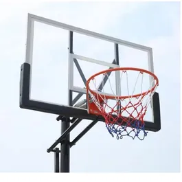 מתקן סל מקצועי מתכוונן עד 3.05 מטר לוח 44 אינץ' פוליקרבונט 242445 DUNK M025