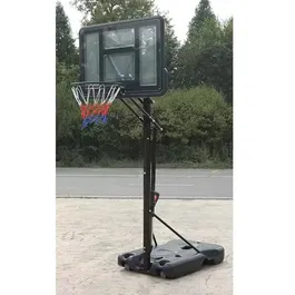 מתקן סל מקצועי מתכוונן עד 3.05 מטר לוח 44 אינץ' פוליקרבונט 242446 DUNK M020