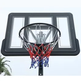 מתקן סל מקצועי מתכוונן עד 3.05 מטר לוח 44 אינץ' פוליקרבונט 242446 DUNK M020