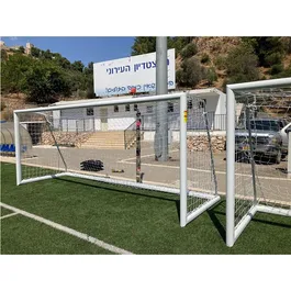 שער כדורגל אלומיניום נייד PRO בגודל 7/2 מטר 100992 מבית CITYSPORT