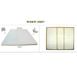 מחסן מתכת 242768 בגודל 1.81/2.01 מטר דגם TA65 מבית Toprosol