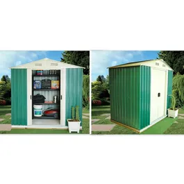 מחסן גינה מתכת 242771 בגודל 3.00/3.02 מטר דגם TA1010 מבית Toprosol