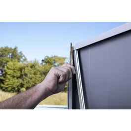 מחסן גינה מתכת 242772 בגודל 1.91/1.00 מטר דגם PS63 מבית ARROW