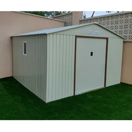 מחסן מתכת פרמיום 242776 בגודל 3.40/3.82 מטר דגם T1112 מבית GARDEN TOP