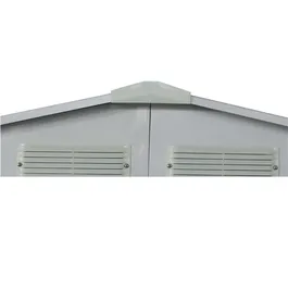 מחסן מתכת פרמיום 242776 בגודל 3.40/3.82 מטר דגם T1112 מבית GARDEN TOP