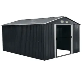 מחסן מתכת 242873 דגם X1210 בגודל 3.01/3.67 מטר מבית GARDEN TOP