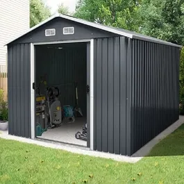 מחסן מתכת 242879 דגם X1109 בגודל 2.79/3.24 מטר מבית Garden Top