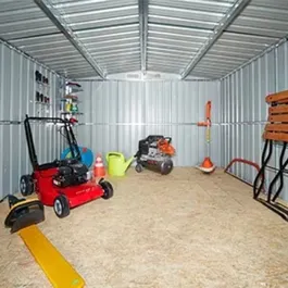 מחסן מתכת 242879 דגם X1109 בגודל 2.79/3.24 מטר מבית Garden Top