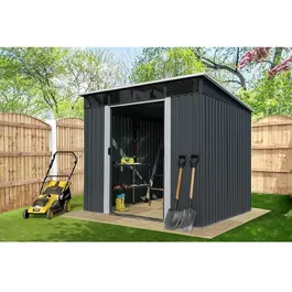 מחסן מתכת 242887 דגם PS0608 בגודל 2.38/1.94 מטר מבית Garden Top