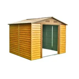 מחסן מתכת דמוי עץ 242888 דגם HW1109 בגודל 2.78/3.23 מטר מבית Garden Top