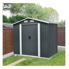 מחסן מתכת 242889 דגם X5060 בגודל 1.94/1.31 מטר מבית Garden Top