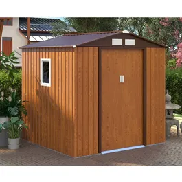 מחסן מתכת פרמיום 242893 דגם W910 בגודל 2.77/3.19 מטר מבית Garden Top