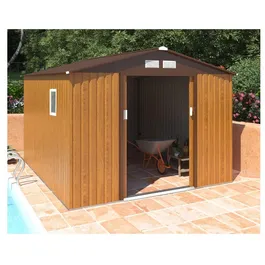 מחסן מתכת פרמיום 242893 דגם W910 בגודל 2.77/3.19 מטר מבית Garden Top