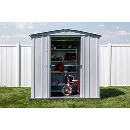 מחסן חצר מתכת 242896 דגם LG65 בגודל 1.94/1.51 מטר מבית Garden Top