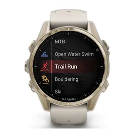 שעון חכם בקוטר 43 מ"מ 242911 FENIX 8 AMOLED SAPPHIRE מבית GARMIN