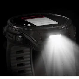 שעון חכם בקוטר 43 מ"מ 242912 FENIX 8 AMOLED SAPPHIRE TITANIUM מבית GARMIN