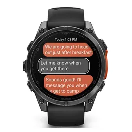 שעון חכם בקוטר 47 מ"מ 242914 FENIX 8 AMOLED מבית GARMIN