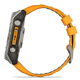 שעון חכם בקוטר 51 מ"מ 242917 FENIX 8 AMOLED SAPPHIRE TITANIUM מבית GARMIN