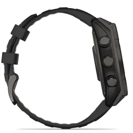 שעון חכם בקוטר 47 מ"מ 242920 FENIX 8 SAPPHIRE SOLAR TITANIUM מבית GARMIN