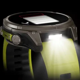 שעון חכם בקוטר 51 מ"מ 242923 FENIX 8 SAPPHIRE SOLAR TITANIUM מבית GARMIN