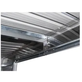 מחסן מתכת סקיילייט 242998 דגם SKY A בגודל 2.01/1.21 מטר מבית Garden Top