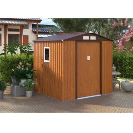 מחסן מתכת פרמיום 242999 דגם W98 בגודל 2.77/2.55 מטר מבית Garden Top