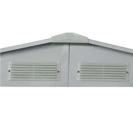 מחסן מתכת פרמיום 242999 דגם W98 בגודל 2.77/2.55 מטר מבית Garden Top