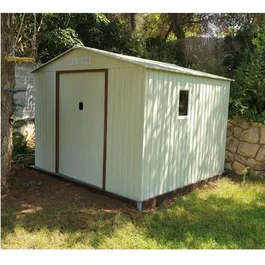 מחסן מתכת פרמיום 243000 דגם T98 בגודל 2.77/2.55 מטר מבית Garden Top