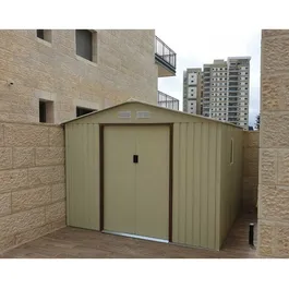 מחסן מתכת פרמיום 243000 דגם T98 בגודל 2.77/2.55 מטר מבית Garden Top