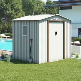 מחסן מתכת פרמיום 243010 דגם T76 בגודל 2.13/1.91 מטר מבית Garden Top