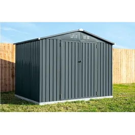 מחסן מתכת קומפקטי 243030 דגם CR86 בגודל 2.56/1.93 מטר מבית Garden Top