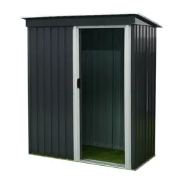 מחסן מתכת 243036 דגם DF7 בגודל 1.63/0.89 מטר מבית Garden Top