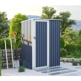 מחסן מתכת 243038 דגם ג'ויה בגודל 1.43/0.95 מטר מבית Garden Top