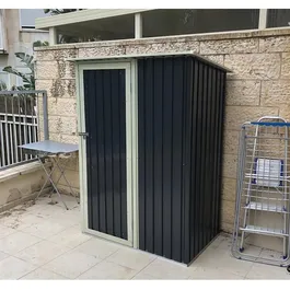 מחסן מתכת 243038 דגם ג'ויה בגודל 1.43/0.95 מטר מבית Garden Top