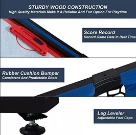 שולחן משולב 4 משחקים ב-1 250135 מבית CITYSPORT