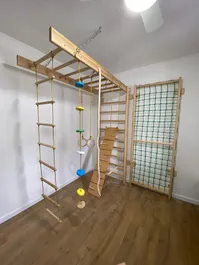 מתקן ספורט לילדים עם סט חבלים מלא 100903 מבית CITYSPORT