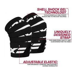 צועות לברכיים מקצועיות 250799 RDX K2 Compression Knee Wraps