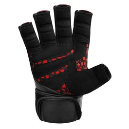 כפפות חדר כושר מקצועיות 250806 RDX L7 Weight Lifting Leather Gym Gloves