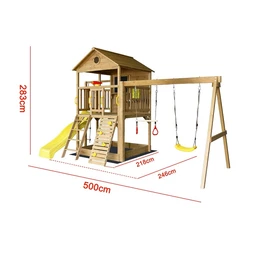 בית עץ לילדים 250824 דגם מבית CITYSPORT