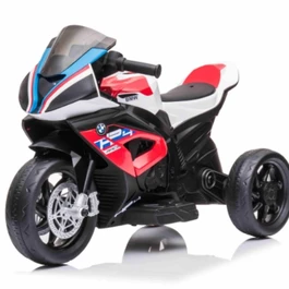 אופנוע ממונע לילדים 250853 עם 3 גלגלים, בעוצמה 12V דגם HP4 BMW