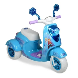 אופנוע ממונע לילדים 250862 עם 3 גלגלים, בעוצמה 6V דגם FROZEN של דיסני