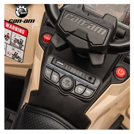 טרקטורון ממונע לילדים 250865 בעוצמה 24V דו מושבי CAN AM OUTLANDER