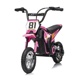 אופנוע ממונע לילדים גלגלי שטח 250889 בעוצמה 24V מנוע שרשרת מבית NITROX כולל גלגלי עזר 3 מהירויות שונות 6-12-25 קמ"ש