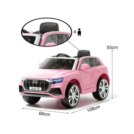 ג'יפ ממונע לילדים 250893 בעוצמה 12V דגם Q8 של AUDI