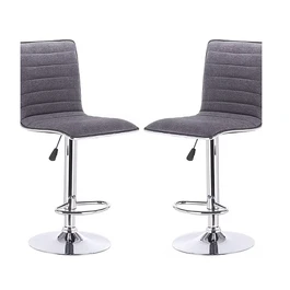 כיסא בר יוקרתי 250930 צבע אפור מבית CITYSPORT