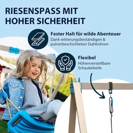 מתקן נדנדה לילדים 250962 VARIO BASIC יחיד HUDORA גרמניה