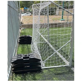 שער קטרגל 3-2 מטר מאלומיניום פרופיל עגול למגרשי חוץ ופנים 100987 מבית CITYSPORT אחריות 3 שנים