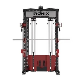 מולטי טריינר קומבו מקצועי כולל סמיט משין 251029 דגם IRONIX® P9 (6 נקודות פולי!!)